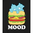 thumbnail image 3 of Care Bears - Mood Bedtime Bear Burger - Men's Crew Fleece Sweatshirt, 3 of 5