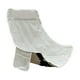 thumbnail image 1 of Funda plegable para silla de camping, tela Oxford, tela de reparación para salón, portátil, con laterales Blanco de espalda blanca, 1 of 9