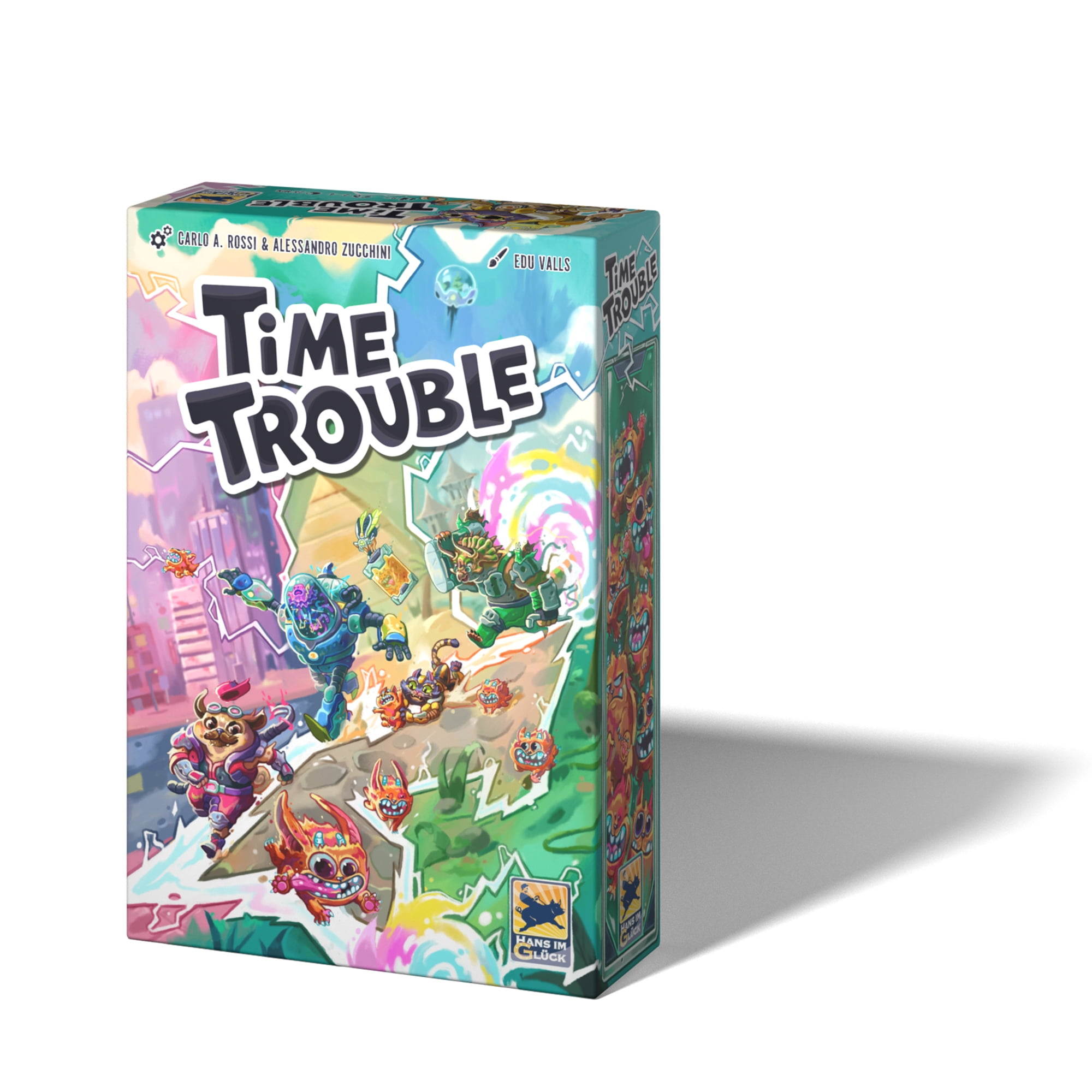 Time Trouble Cooperative Family Board Game for Ages 8+, from Asmodee