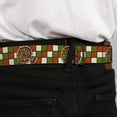 thumbnail image 4 of Buckle-Down Belt, Seatbelt Buckle Belt, Pizza Pies, Youth 22 to 32 Inches, 4 of 9