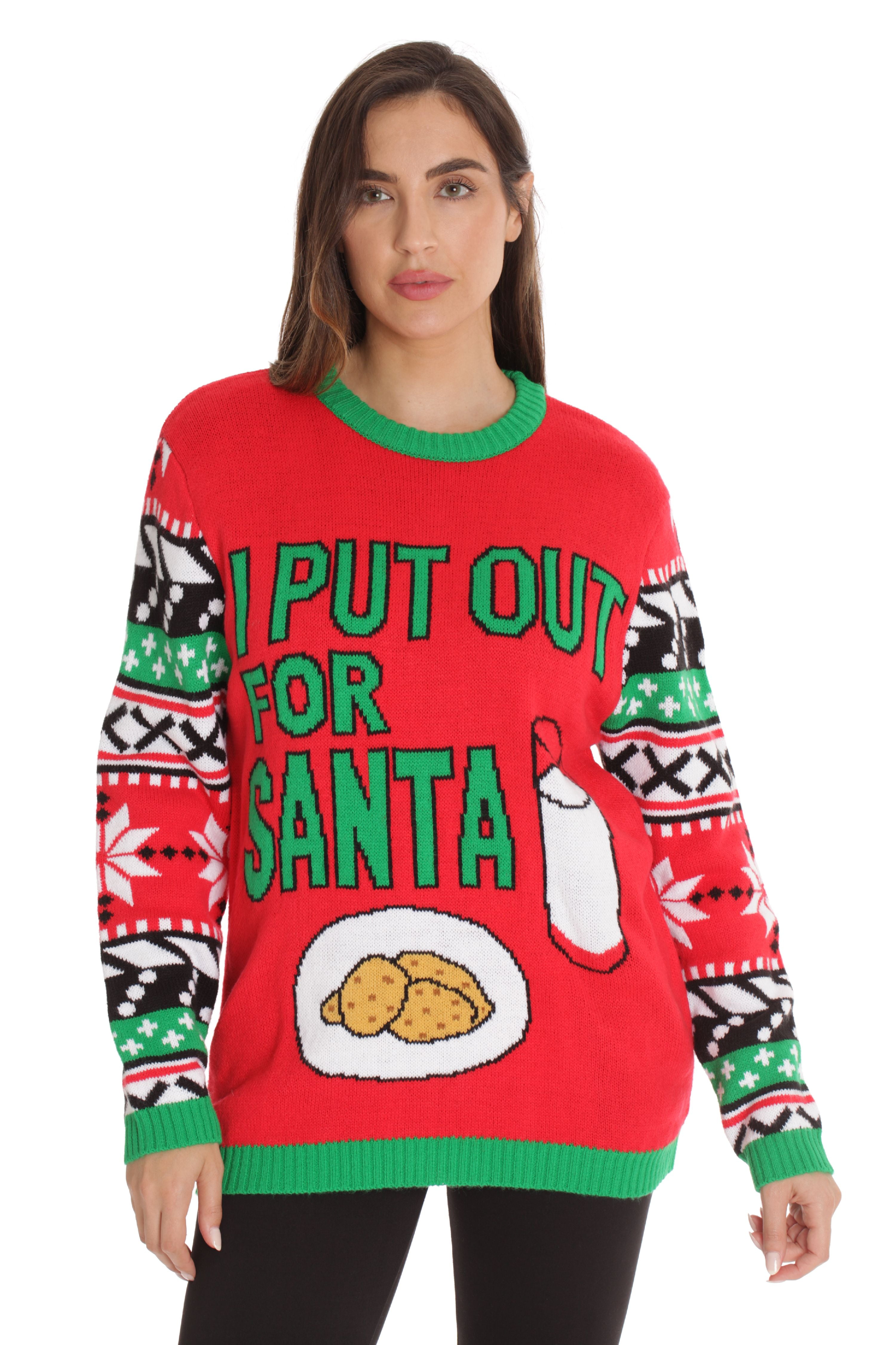 Followme Womens Ugly Christmas Sweater Sweaters For Women Red