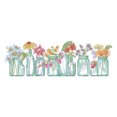 thumbnail image 1 of Kits de punto de cruz estampados de 14 quilates, bordado de plantas DIY, arte de mosaico, decoración artística FLhrweasw Nuevo, 1 of 9