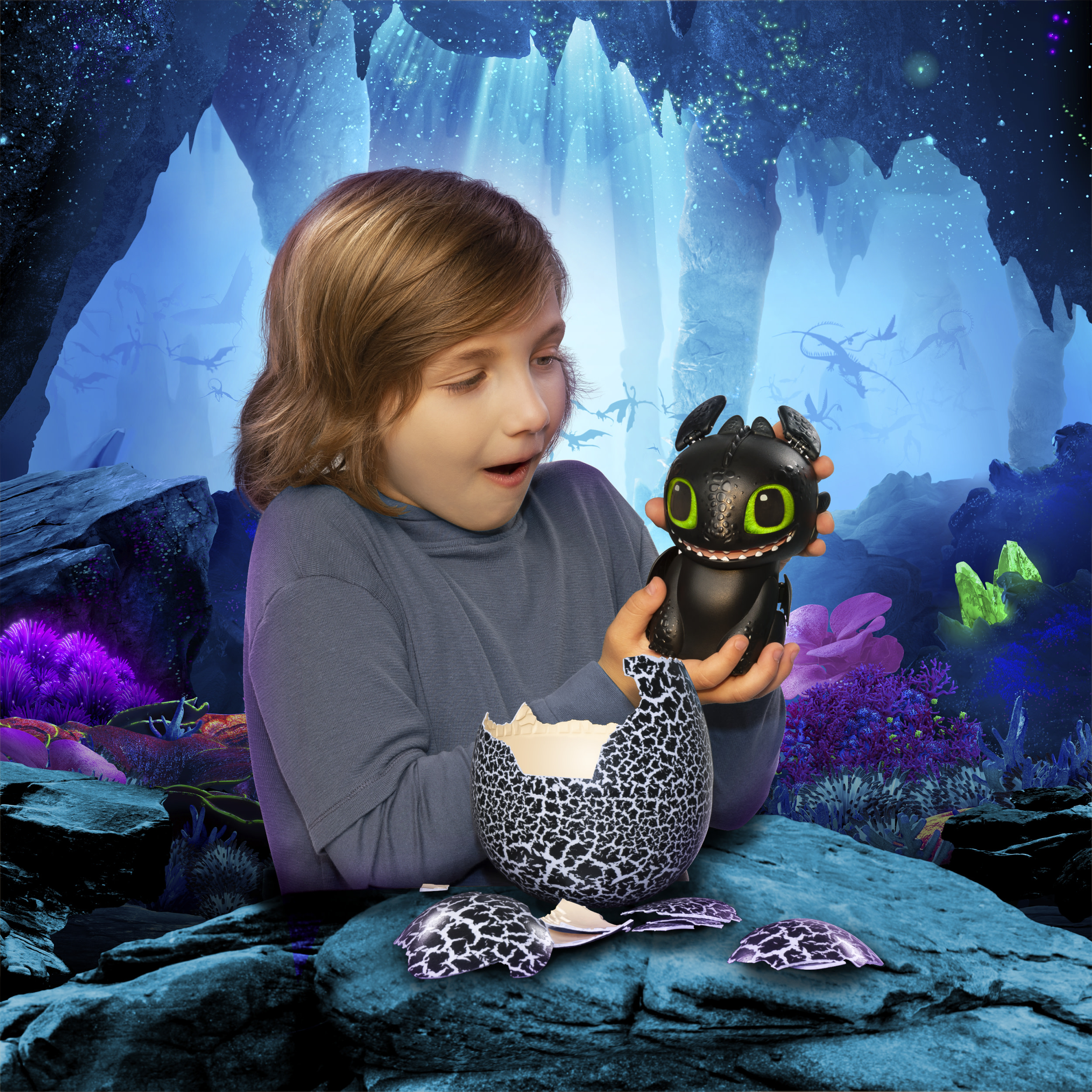 DreamWorks Dragons, Hatching Toothless Interactive Baby Dragon and Bonus Downloadable Episodes - image 5 of 8