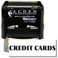 thumbnail image 1 of Self-Inking Credit Cards Stamp with Red Ink, 1 of 4