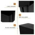 thumbnail image 5 of TABLZONE Cable Organizer Box Black Plastic for Home Storage Easy to Use and Durable 1Pc, 5 of 9