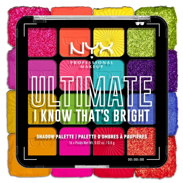 Paleta de sombras de ojos NYX PROFESSIONAL MAKEUP Ultimate Shadow