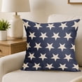 thumbnail image 2 of America 250 4th of July Pillow Covers, Star & Stripe Flag Print Cushion Cases, Independence Day Home Festival Decoration, 2 of 3