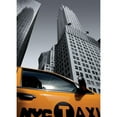 thumbnail image 3 of Setboun, Michel 14x18 Black Modern Framed Museum Art Print Titled - Chrysler Building NYC Taxi, 3 of 5