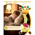 thumbnail image 4 of NCQ Dancing Talking Giraffe Toy, Stuffed Animal Repeats What You Say, Electronic Musical Plush with Glowing Light, Interactive Baby Toys Gifts for Toddlers Kids Boys Girls 1 2 3 Years Old, 4 of 7