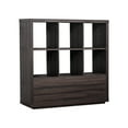 Better Homes & Gardens Steele 6 Cube Storage Bookcase Organizer with