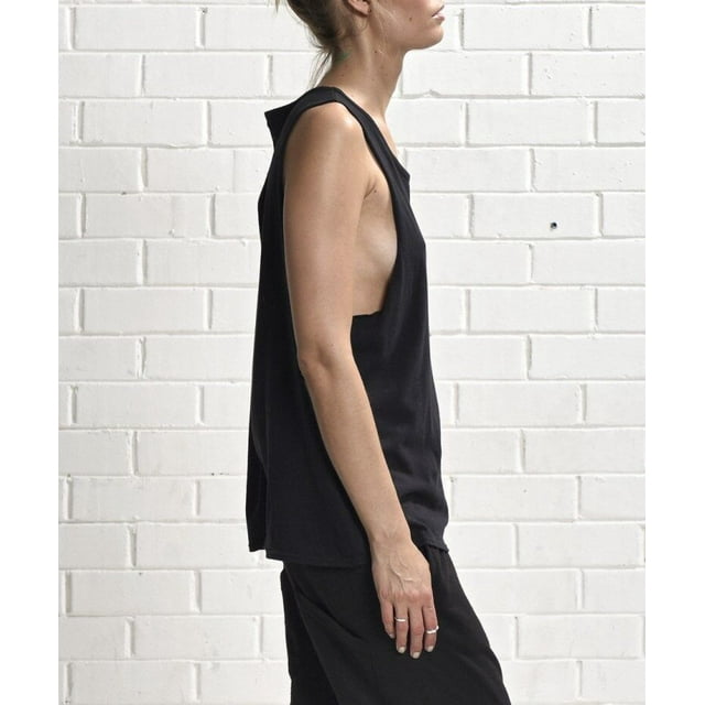 ONE One Teaspoon CALIFORNIA Recycled HARRY Tank TOP Black ( XS )
