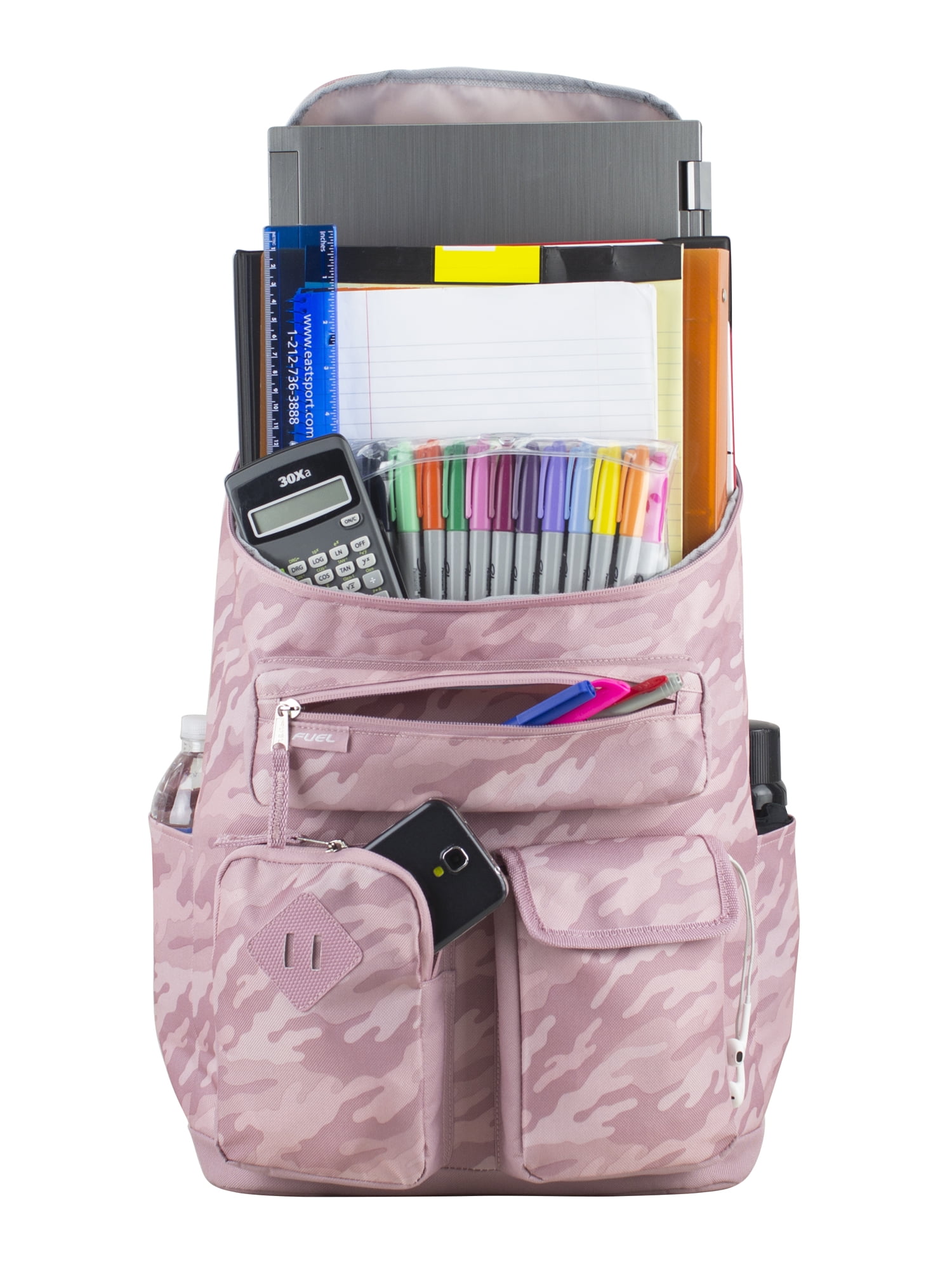 Fuel Unisex Wide Mouth Cargo Backpack - Durable Polyester