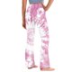 thumbnail image 4 of Odeerbi 2-13 Años Niñas Pantalones de Yoga de Pierna Ancha Tie-Dye Entrenamiento Baile Pantalones Deportivos Lindos Elasticidad Cintura Alta Pantalones de Pierna Recta, 4 of 9
