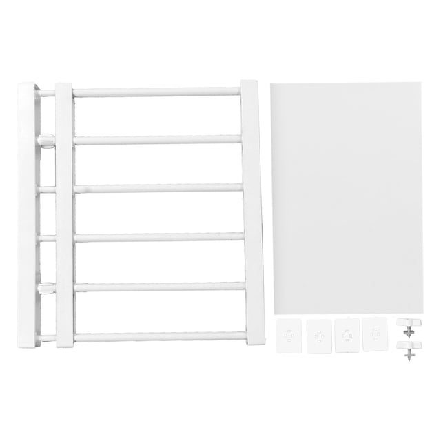 Étagère à Tringle de Cabinet, Étagère à Tringle de Tension Réglable Extensible Étagère de Placard de Tension Qualité de Confiance
