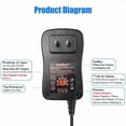 thumbnail image 4 of Fuente de alimentación conmutada con adaptador universal de 30W con 8 puntas de adaptador seleccionables, incluido el enchufe micro USB, 4 of 5