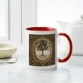 thumbnail image 4 of CafePress - Tree Of Life In Brown Mugs - 11 oz Ceramic Mug - Novelty Coffee Tea Cup, 4 of 4