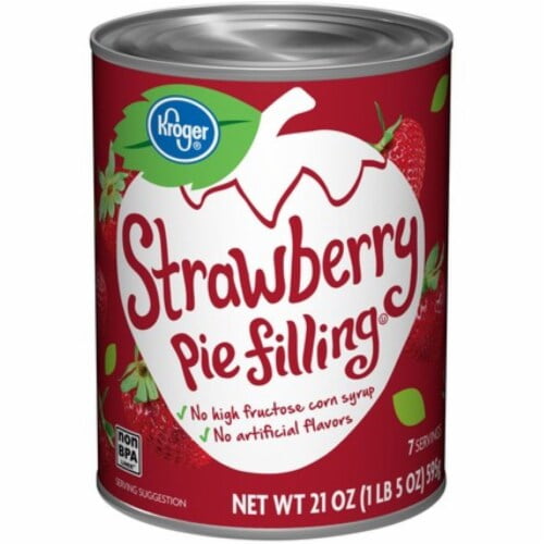 KR Strawberry Pie Filling & Topping 21 oz - Pack of 2