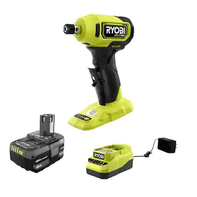 Amoladora angular RYOBI ONEAND HP 18 V SIN ESCOBILLAS 4.0 A con 4.0 Ah