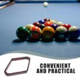 thumbnail image 3 of ELAYARD Pool Enthusiasts Elegant Wood Design Triangle Rack for Ball Arrangement 1Pcs 11.4x8.3x1.2in, 3 of 8