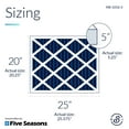 thumbnail image 5 of Five Seasons Replacement MERV 11 Air Filter, 25.38 x 5.25 x 20.25" (3 Pack), 5 of 5