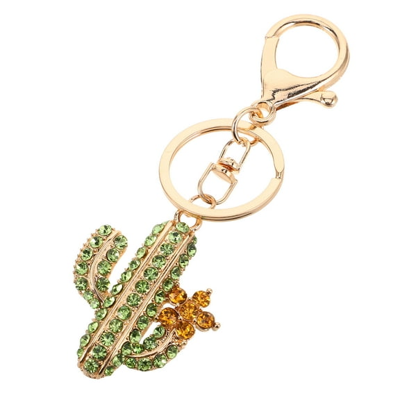 PTOOTP Plant Keychain Set - Stylish Handbag Charm Accessories for Women and Girls, 1 Piece Key