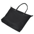 thumbnail image 4 of Premium Large Nylon Tote Water Resistant Top Zip Shoulder Bag Handbag, 4 of 5