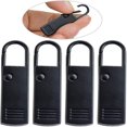 thumbnail image 1 of 4pcs Detachable Zipper Pulls Universal Zipper Heads Zipper Pull Replacement,black, 1 of 5