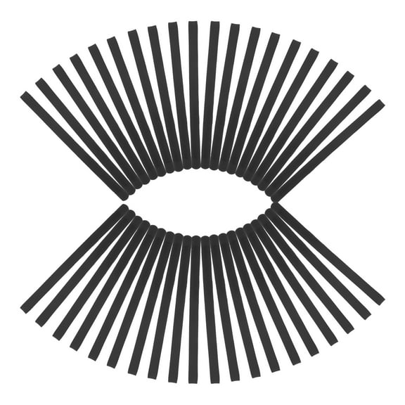 MIPCASE Hairpin Black Bobby Pins Metal 50pcs For Women