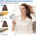 thumbnail image 5 of Secadora de Cabello 1500W, Secador de Iones Negativos de 200M, Motor sin Escobillas de Alta Velocidad de 110,000 RPM para un Secado Rápido en 2 Minutos, Secador de Pelo de Bajo Ruido de 57dB-blanco, 5 of 5