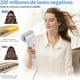 thumbnail image 5 of Secadora de Cabello 1500W, Secador de Iones Negativos de 200M, Motor sin Escobillas de Alta Velocidad de 110,000 RPM para un Secado Rápido en 2 Minutos, Secador de Pelo de Bajo Ruido de 57dB-blanco, 5 of 5