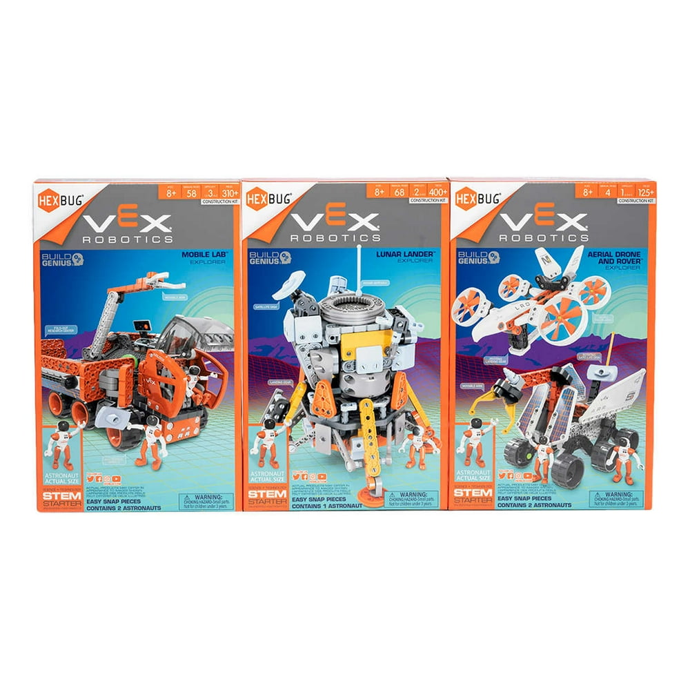 Vex Robotics Space Building Kit, 3pack