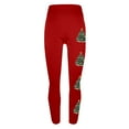 thumbnail image 5 of Pantalones moldeadores de moda para mujer, leggings con estampado navideño y pantalones elásticos deportivos para yoga, pantalones para mujer, 5 of 5