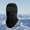Fleece-lined One-Piece Hood (Black), variant on RimdGhov Balaclava Ski Mask - 2025 New Winter Unisex Face Cover for Cold Weather Skiing & Snowboarding