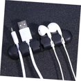thumbnail image 3 of 2pcs Cable Reelcable Organizercable Managementtwisted Paircable Holderadhesivecable Storagelabelcable Reelblack Cable, 3 of 3