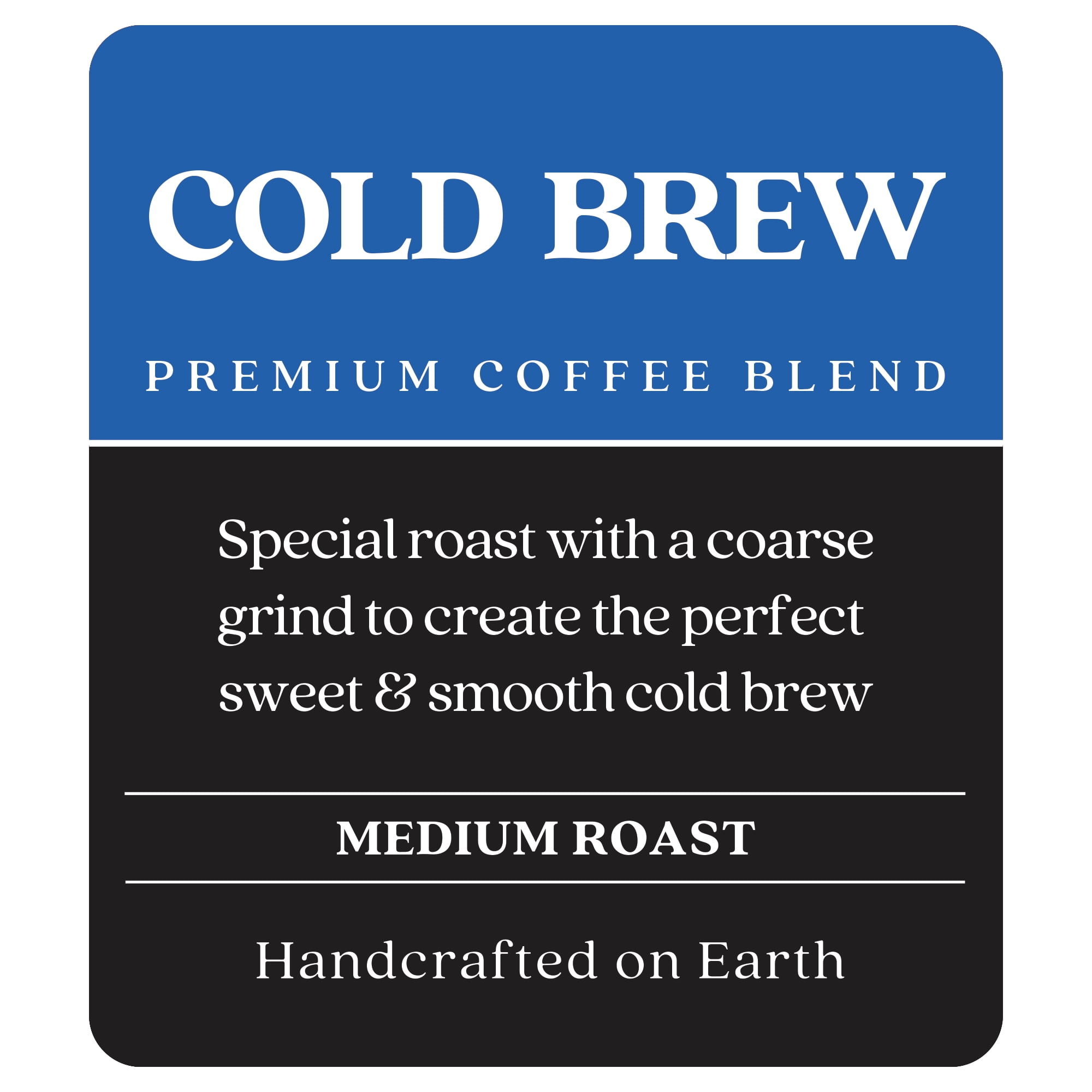 Copper Moon Ground Coffee, Medium Roast, Cold Brew Special Blend, 2 lb