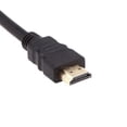 thumbnail image 2 of JSER HDMI to Dual HDMI Female Y Splitter Switch Extension Adapter Cable with Micro Mini HDMI Adapter, 2 of 7