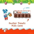 thumbnail image 3 of Kinder Chocolate, 4 Bars, Milk Chocolate Bar with Creamy Milky Filling, Individually Wrapped Candy, 1.8 oz Total(2pack), 3 of 5