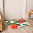 thumbnail image 6 of Peach Non-Slip Machine Washable Polyester Kitchen Mat Indoor Rug Kitchen Rug, 6 of 6