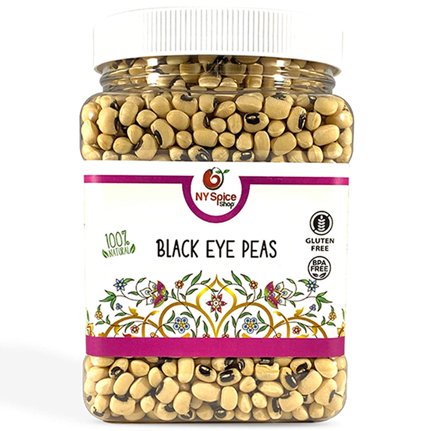 NY SPICE SHOP Black Eyed Peas Cowpea Black Eye Beans Cow Peas 3