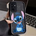 thumbnail image 3 of Lovely Disney Stitch Case for Samsung Galaxy S24 S23 S22 S21 Ultra Plus S20 FE A54 A53 A52 A52S A51 A50 A50S A34 A32 5G 4G Cover, 3 of 5