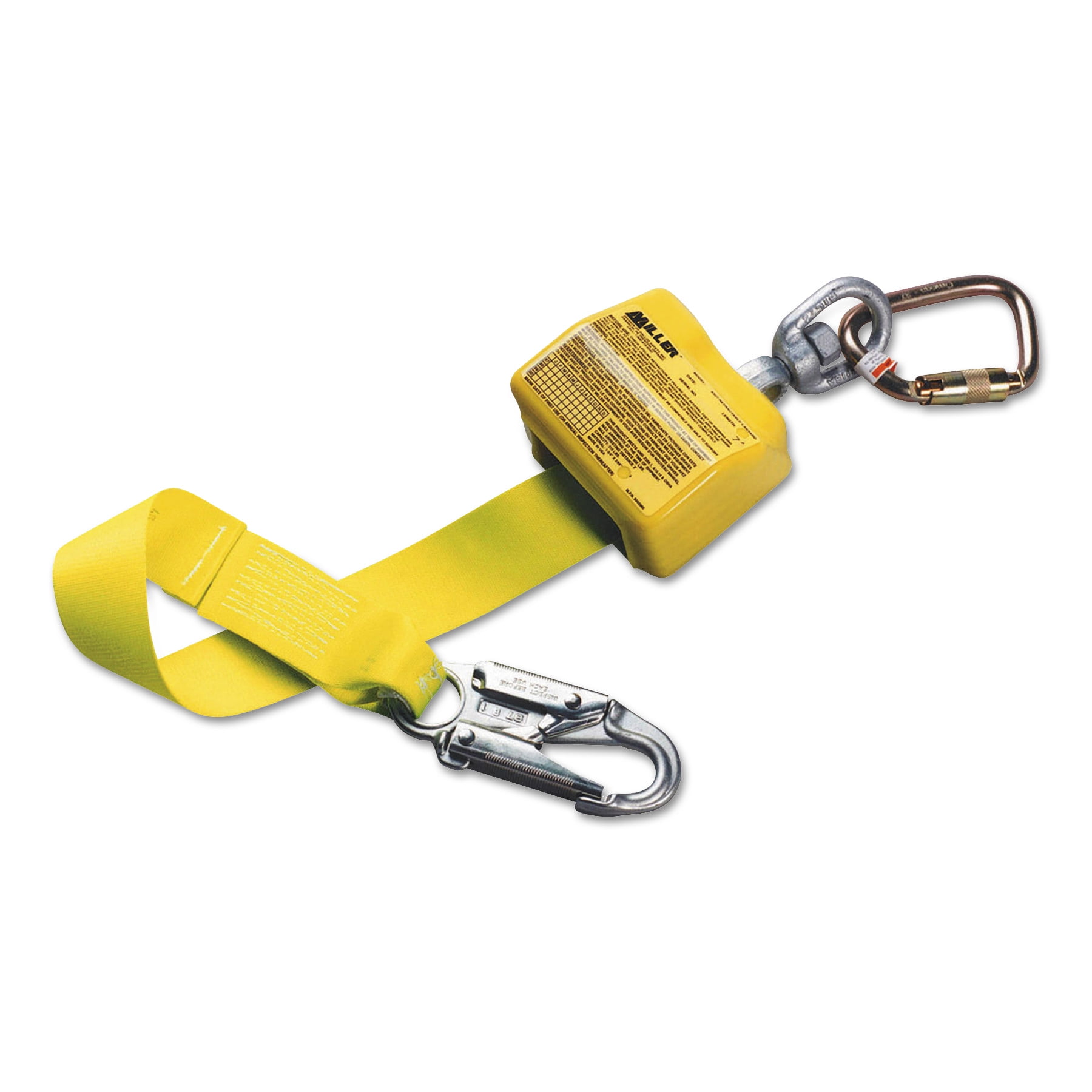 Honeywell Miller Retractable bing Lanyard, 10', Locking Snap, Snap