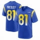 thumbnail image 1 of Camiseta de fútbol americano para adultos de #81 de Brennan Presley, 1 of 2