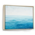 thumbnail image 2 of Designart "Scenic Blue Ocean In Motion I" Ocean Floater Framed Wall Decor, 2 of 5