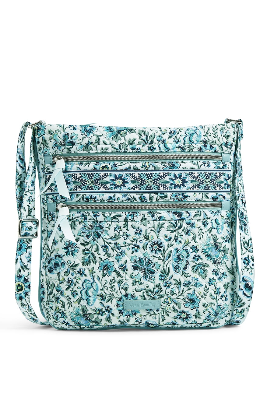 Vera Bradley Vera Bradley Iconic Triple Zip Hipster Walmart Vera Bradley Vera Bradley Iconic Triple Zip Hipster Walmart