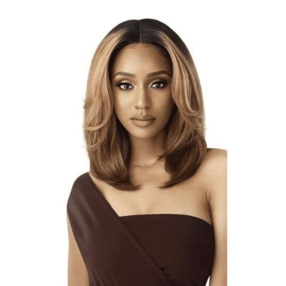 Outre Neesha 201 Soft & Natural Lace Front Wig (#DR Sienna Copper )