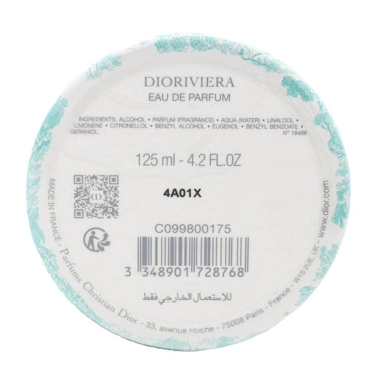 Dior Dioriviera Limited Edition Eau De Parfum Spray 4.2oz / 125ml