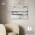thumbnail image 4 of Rose gold Haze II Canvas Print Blue Art by Art Remedy, Gallery Wrapped, 24 x 20, 4 of 6