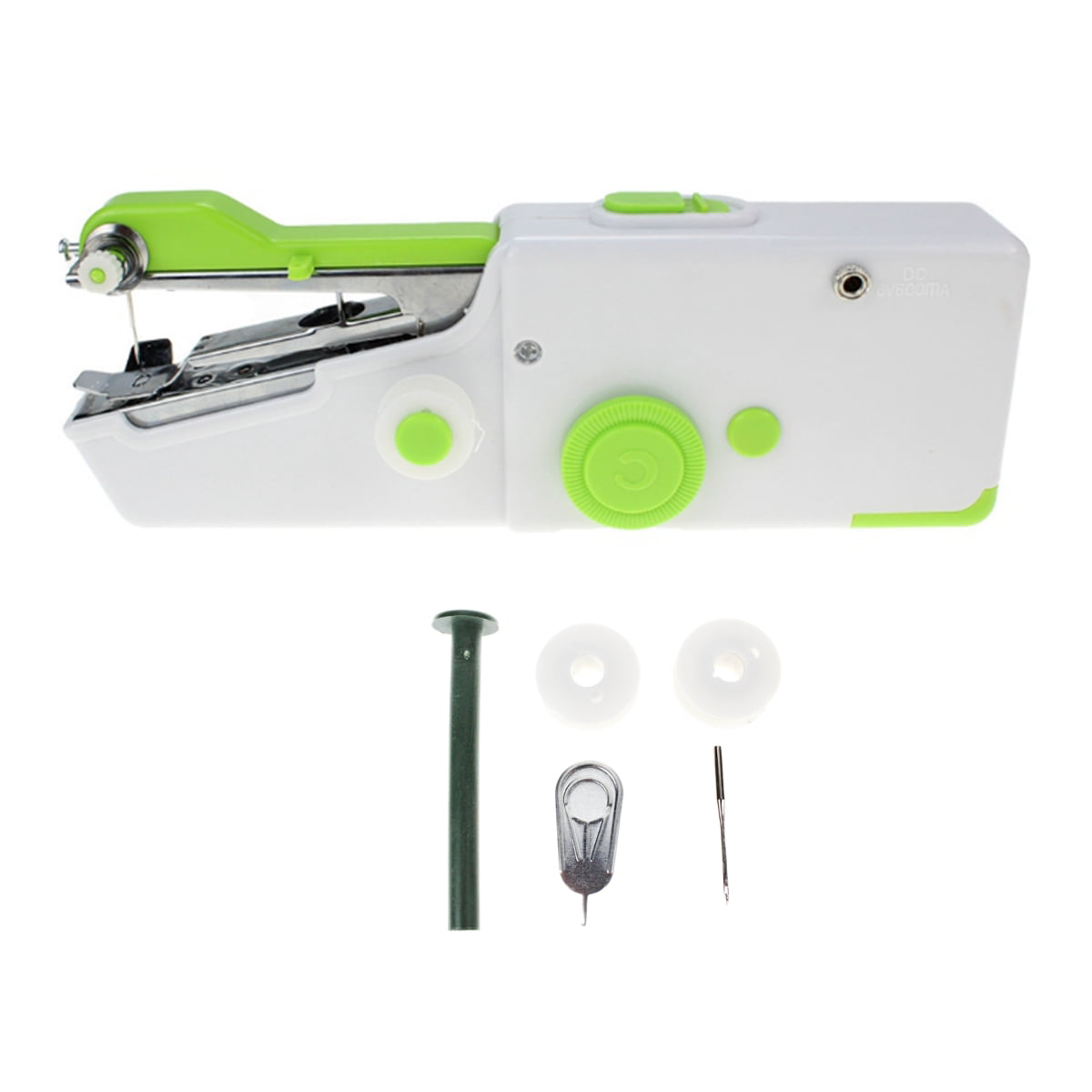 8pcs Set Mini Portable Smart Electric Tailor Stitch Handheld Sewing Machine