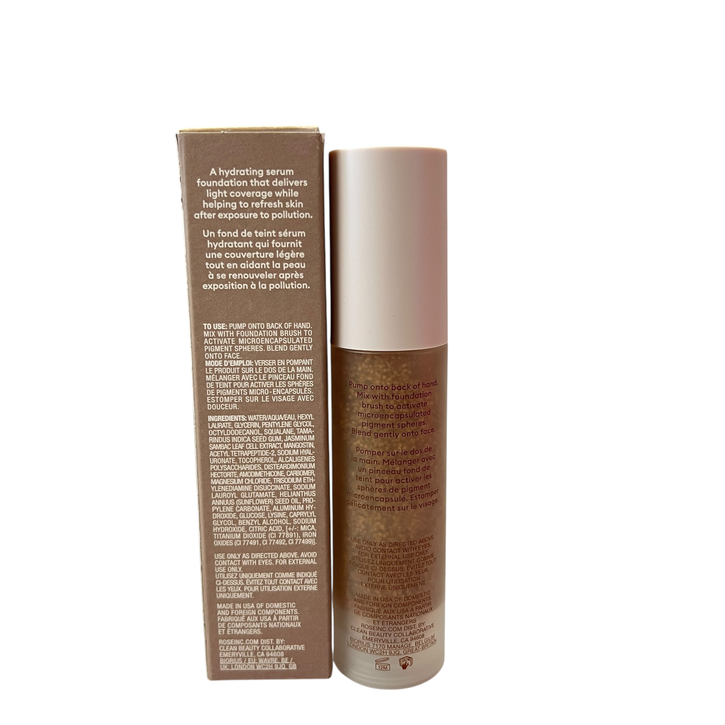 Rose Inc Skin Enhance Luminous Skin Tint Serum Foundation - 50 - Medium Skin Tone/Neutral