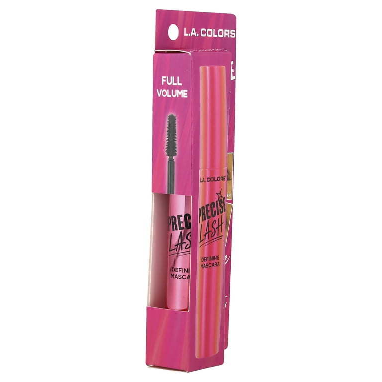 L.A. Colors Precise Lash, Defining Mascara, CBMS814 Black , 0.41